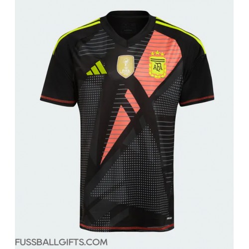 Argentinien Torwart Fußballbekleidung Heimtrikot Copa America 2024 Kurzarm